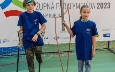 Zimný paralympijský tábor v Dolnom Kubíne a prvá župná paralympiáda v Žiline