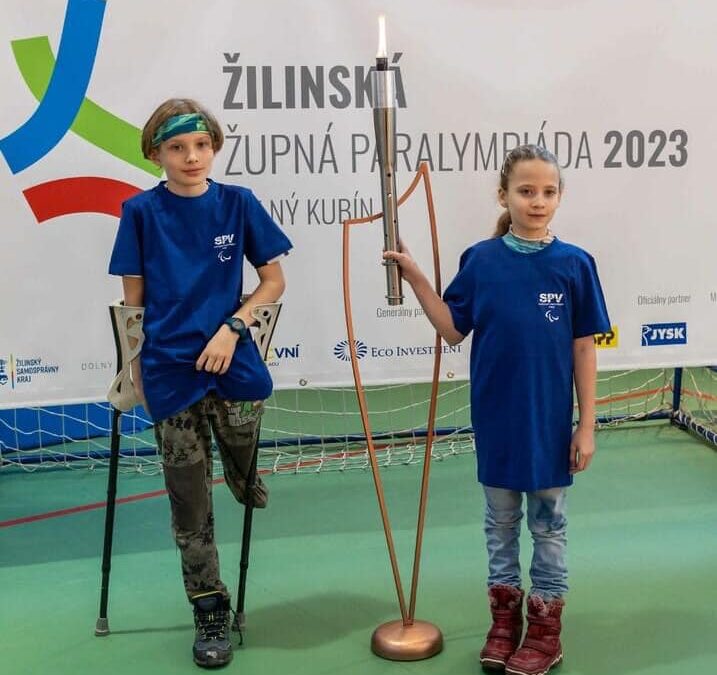 Zimný paralympijský tábor v Dolnom Kubíne a prvá župná paralympiáda v Žiline